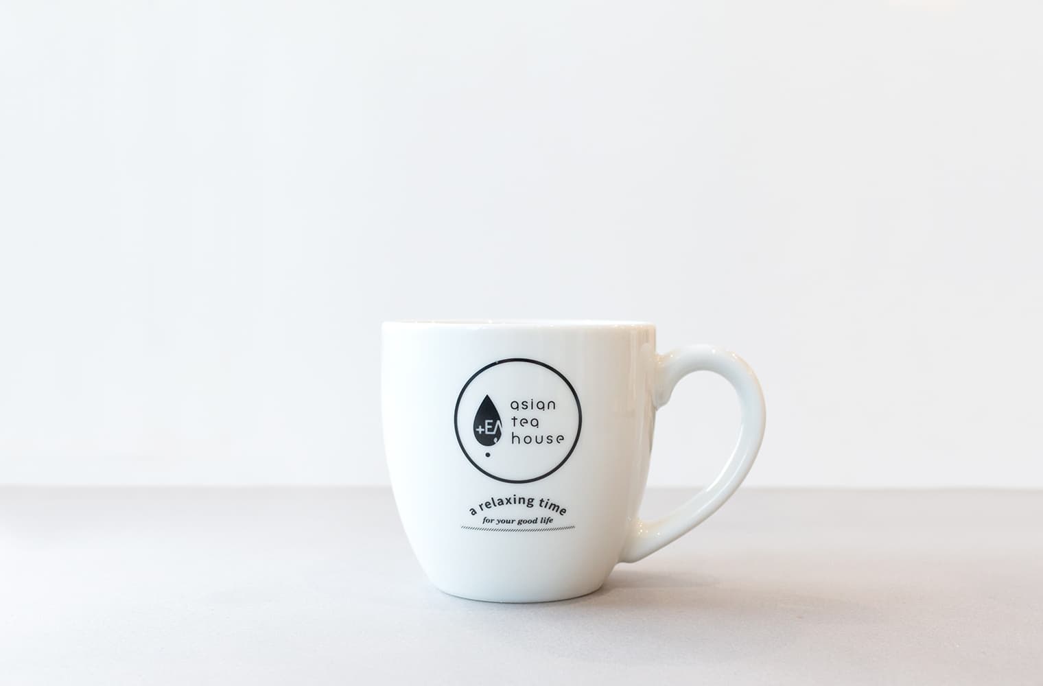 asian tea house ブランディングデザイン・カップデザイン
