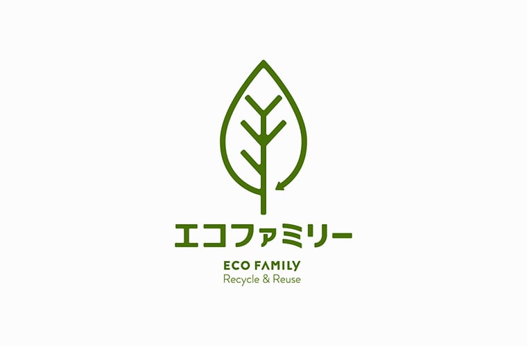 ECO FAMILY エコファミリー ブランディング・ロゴデザイン・サインデザイン・コンテナデザイン・Webデザイン