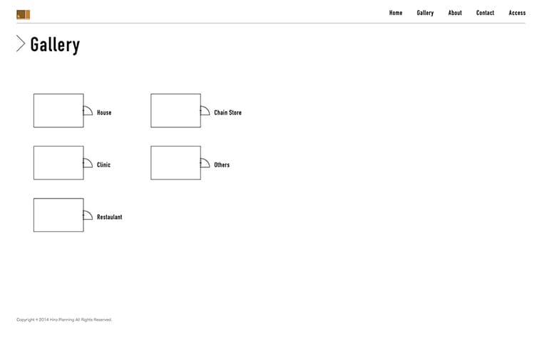 Hiro Planning Webサイトデザイン構築