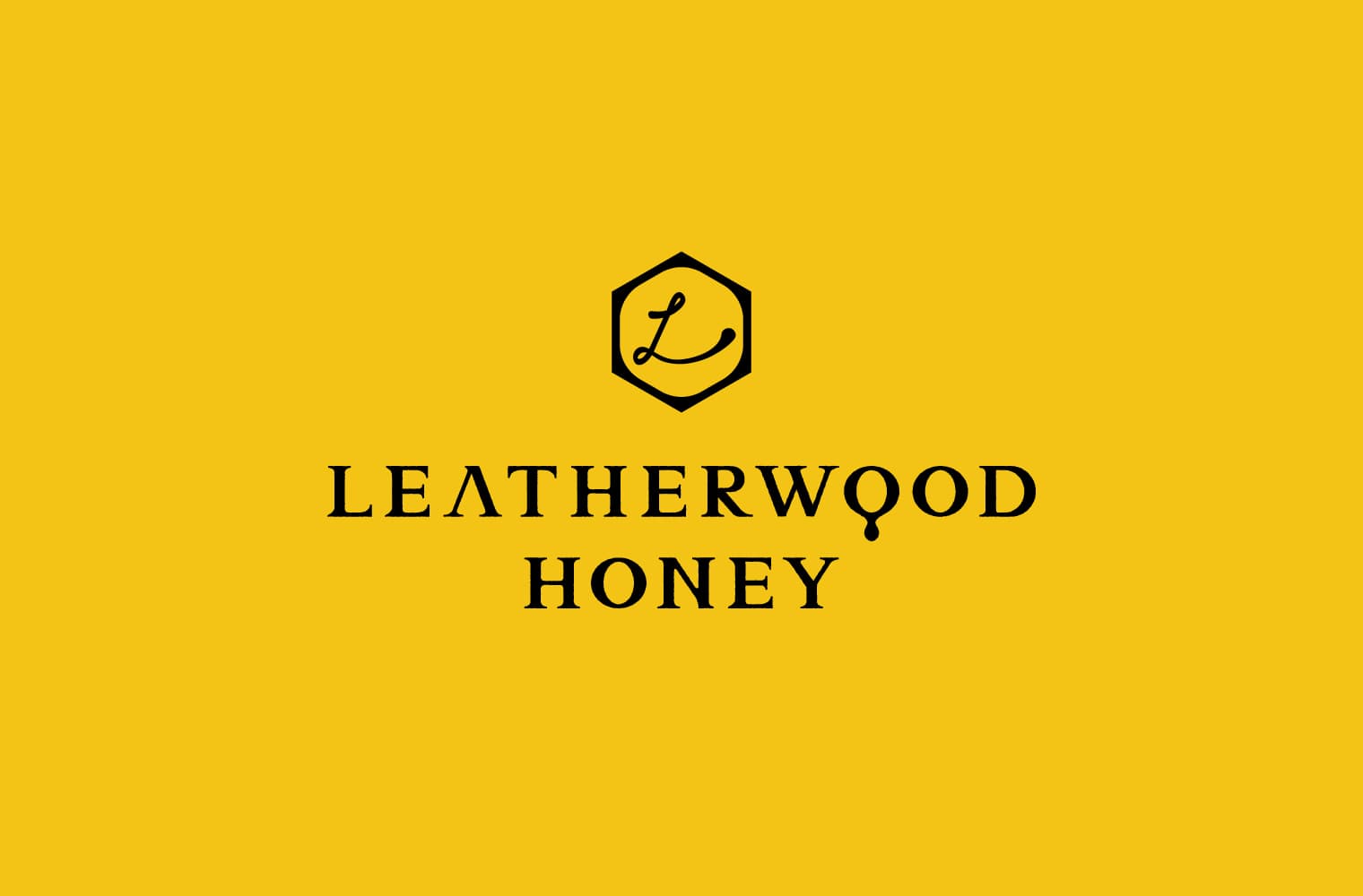 株式会社秋田屋本店 レザーウッドハニー ラベルデザイン