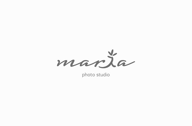 maria photo studio ブランディングデザイン・ロゴデザイン