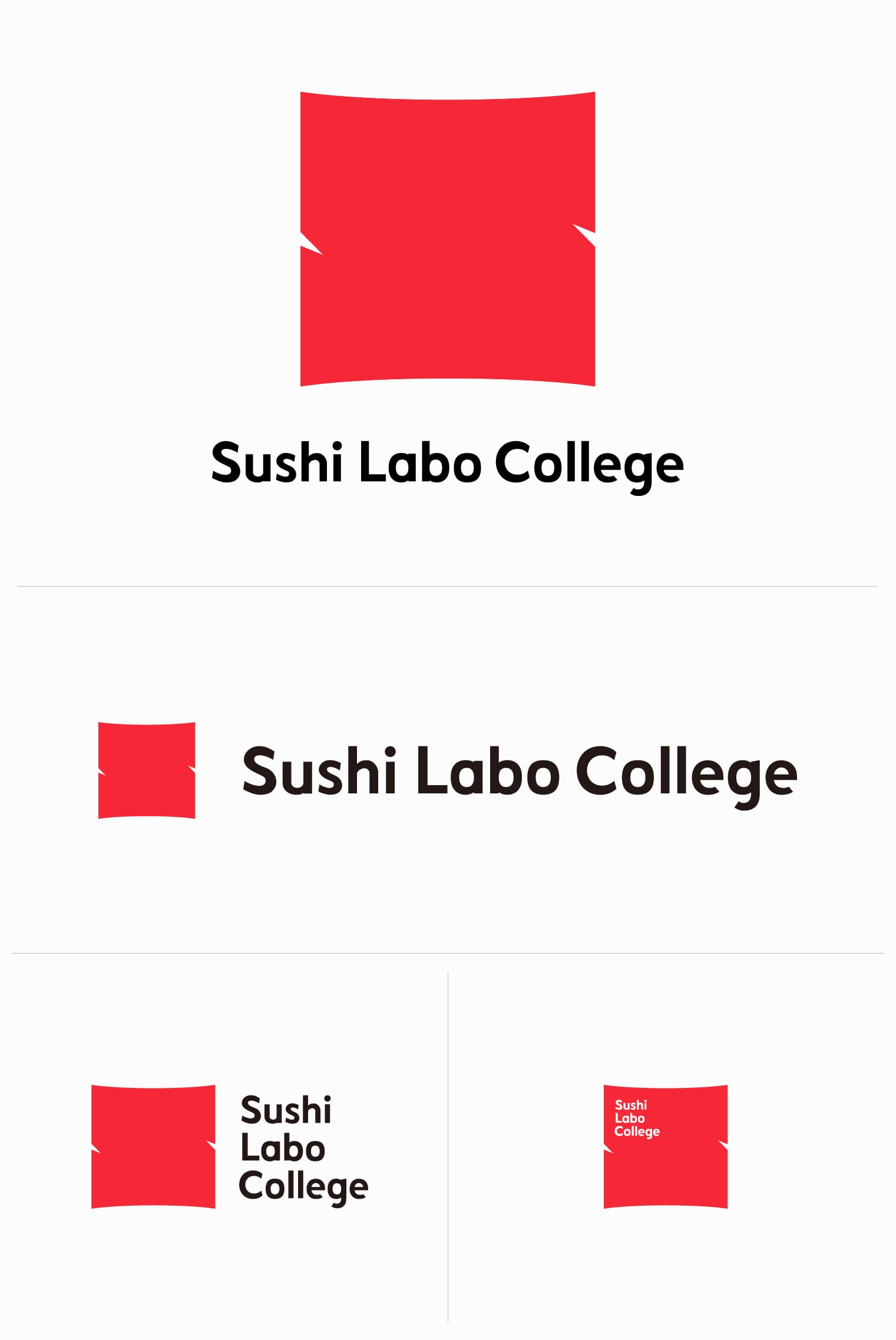 Sushi Labo College ブランディング　ロゴデザイン
