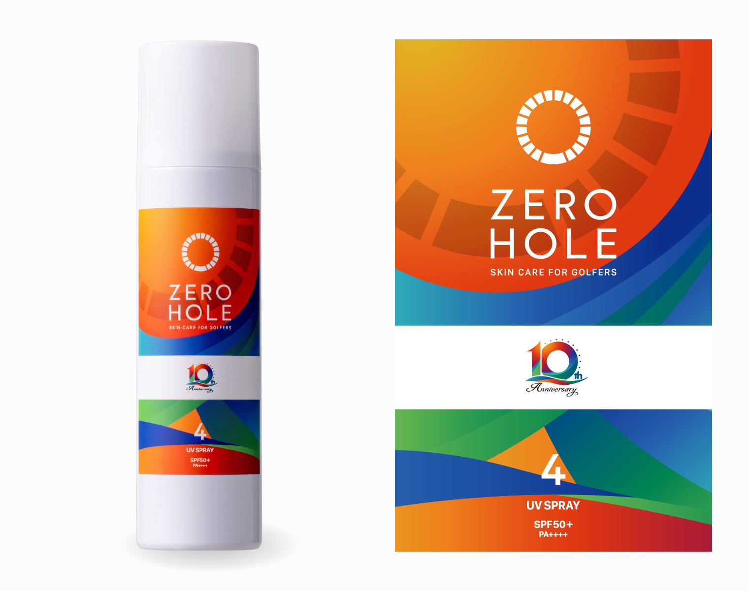 ZERO HOLE 10周年 ブランディング ロゴデザイン