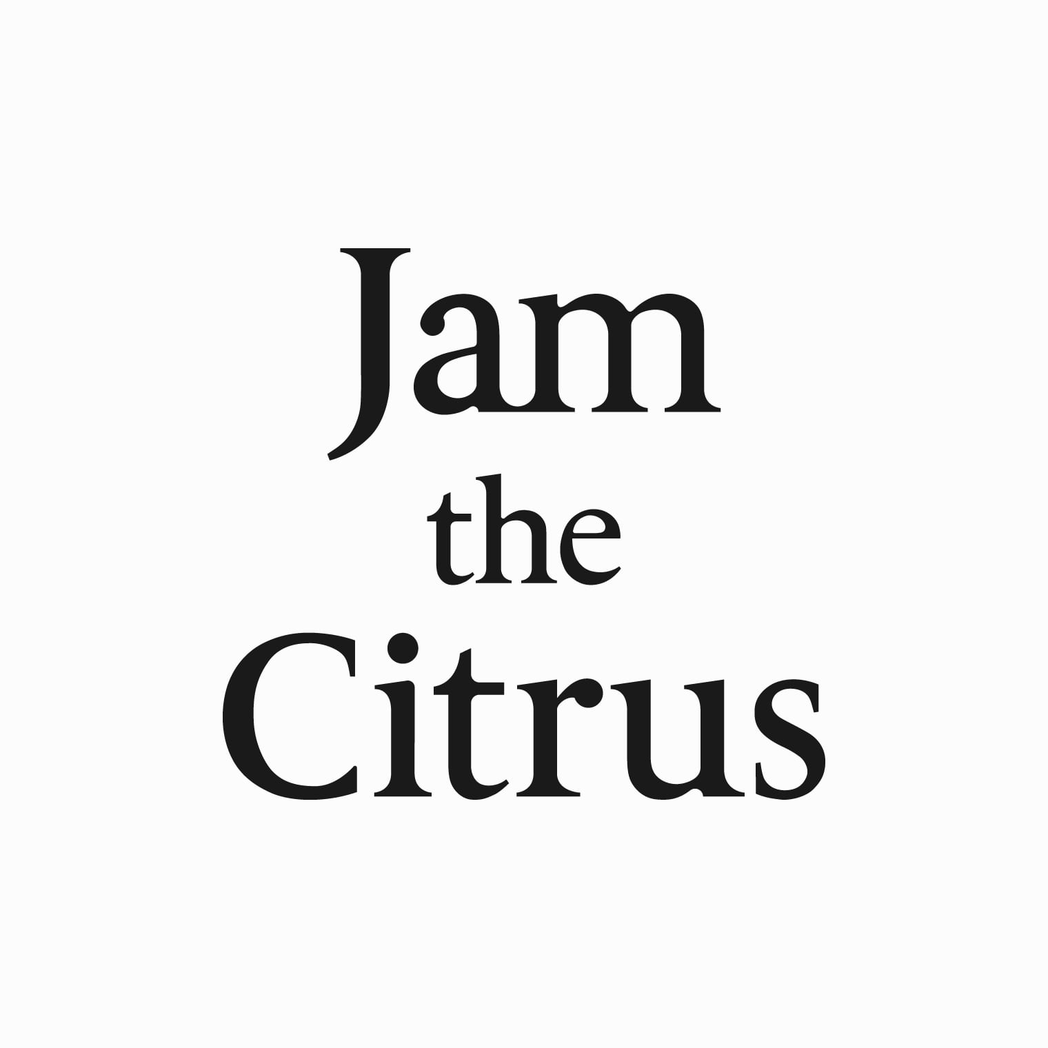 Jam the Citrus ジャム　ブランディング　ロゴデザイン　パッケージデザイン　ラベルデザイン　売り場デザイン